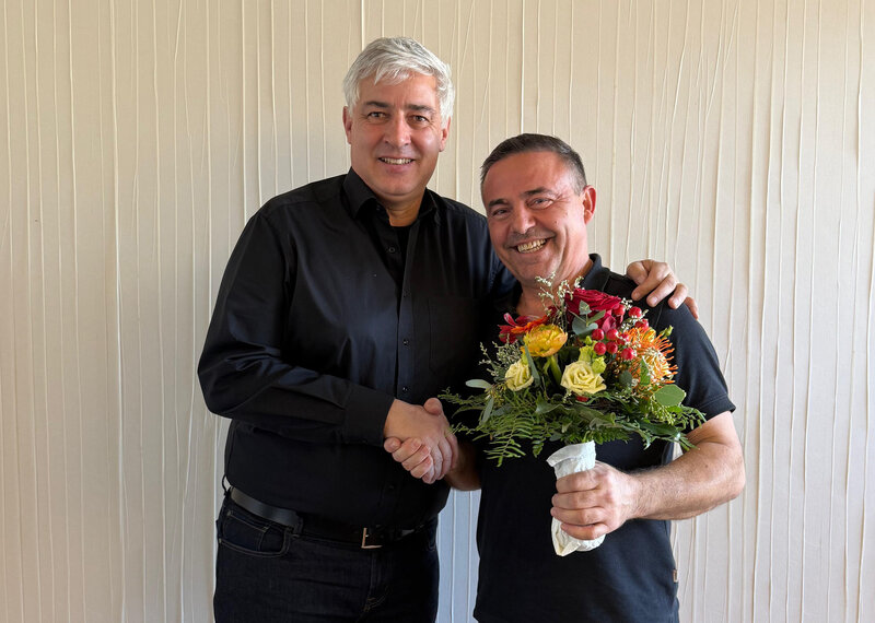 Andreas Egli und Lek Nikollbibaj Andreas Egli und Lek Nikollbibaj