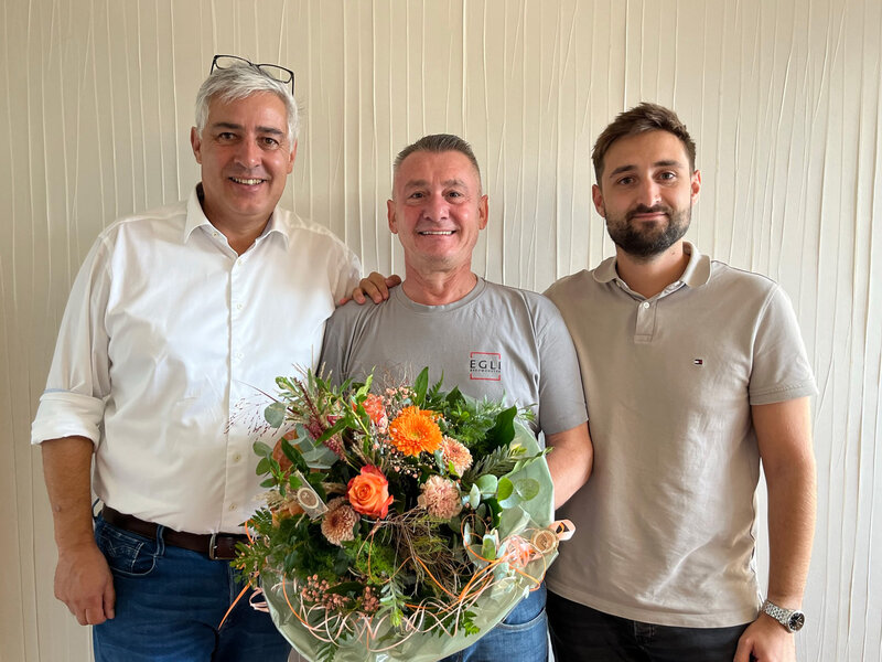 Andreas Egli, Agron Ibraimi und Janek Egli Andreas Egli, Agron Ibraimi und Janek Egli