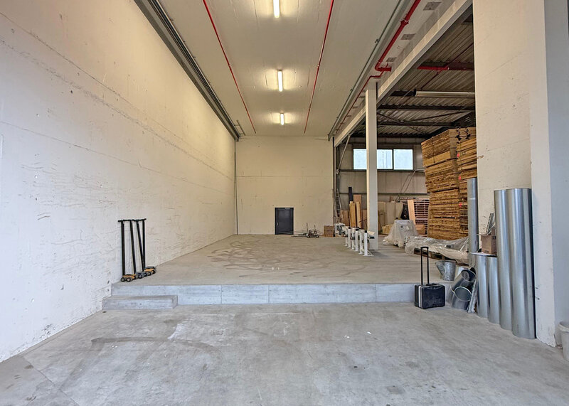 Agrandissement du hall de production