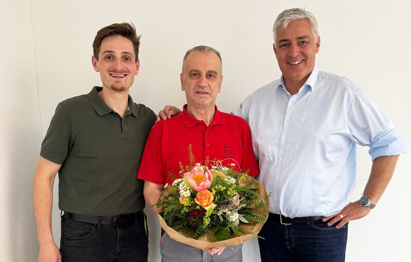 Michel Egli, Zejadin Imeri und Andreas Egli